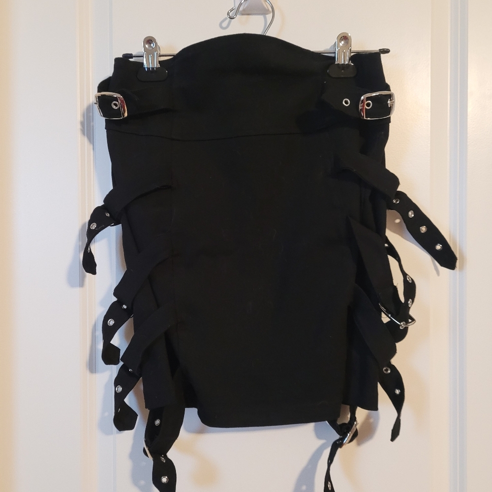 Lip Service Black Pencil Skirt